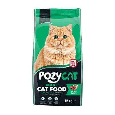 Pozycat Kuzulu Kedi Maması 15 Kg