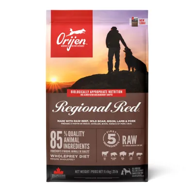 ORIJEN Regional Red Köpek Maması 11,4kg - Tüm ırk ve yaşam evreleri için