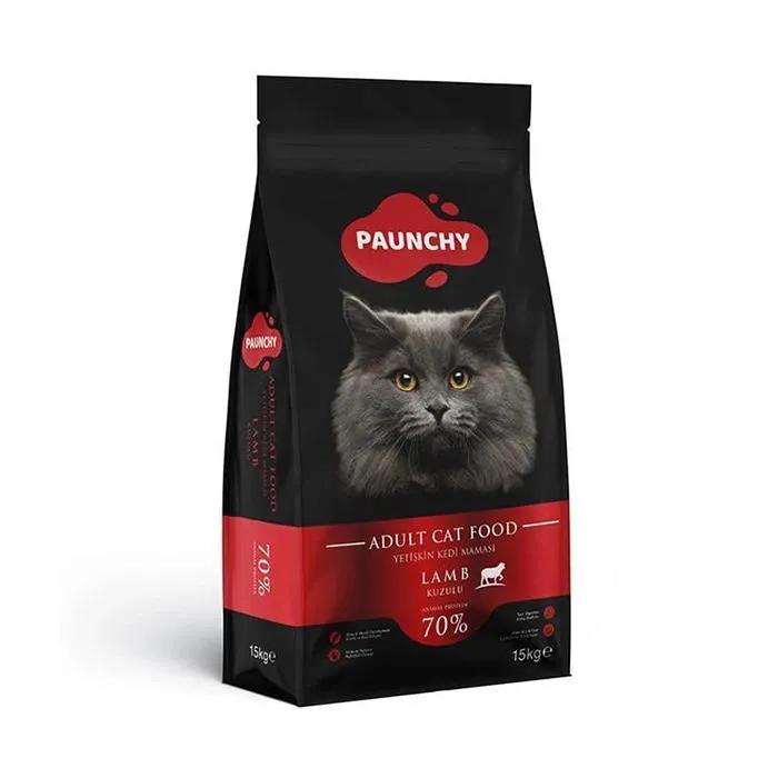Paunchy Kuzulu Yetişkin Kedi Maması 15 Kg