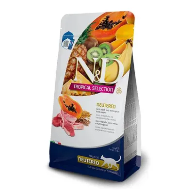 ND Tropical Selection Kuzu Etli Kısır Kedi Maması 1.5Kg
