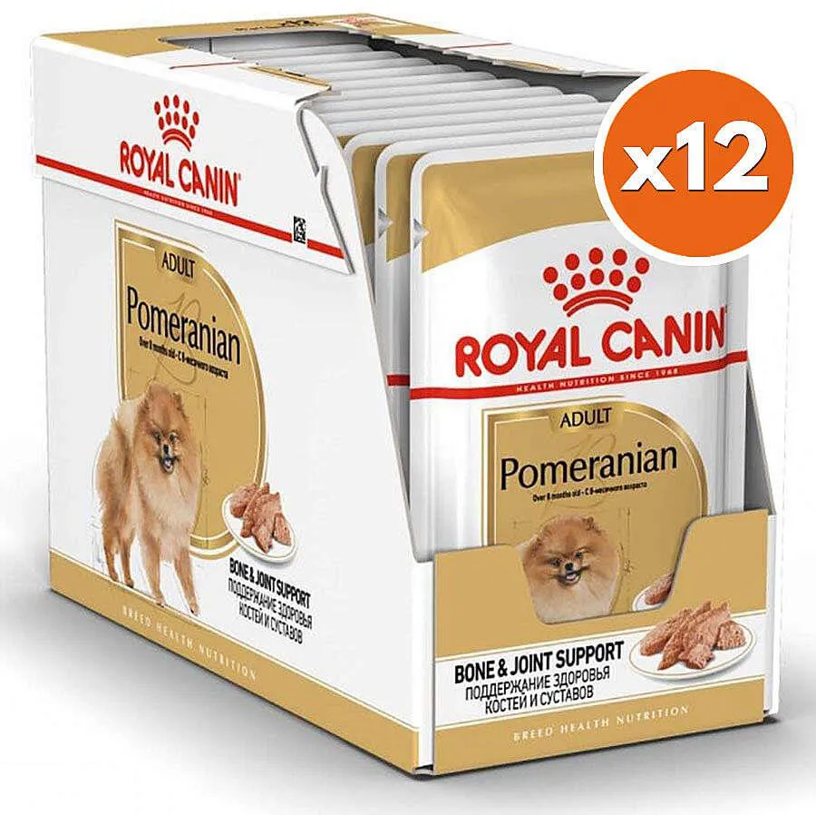 Royal Canin Pouch Pomeranian Irkı Özel Yaş Köpek Maması 85 Gr